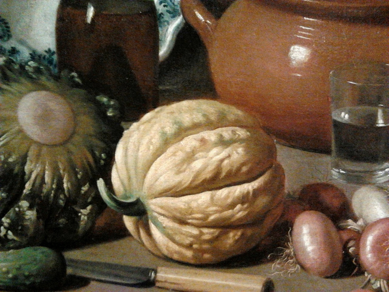 Natura morta con brocca di rame - National Museum in Warsaw, dettaglio